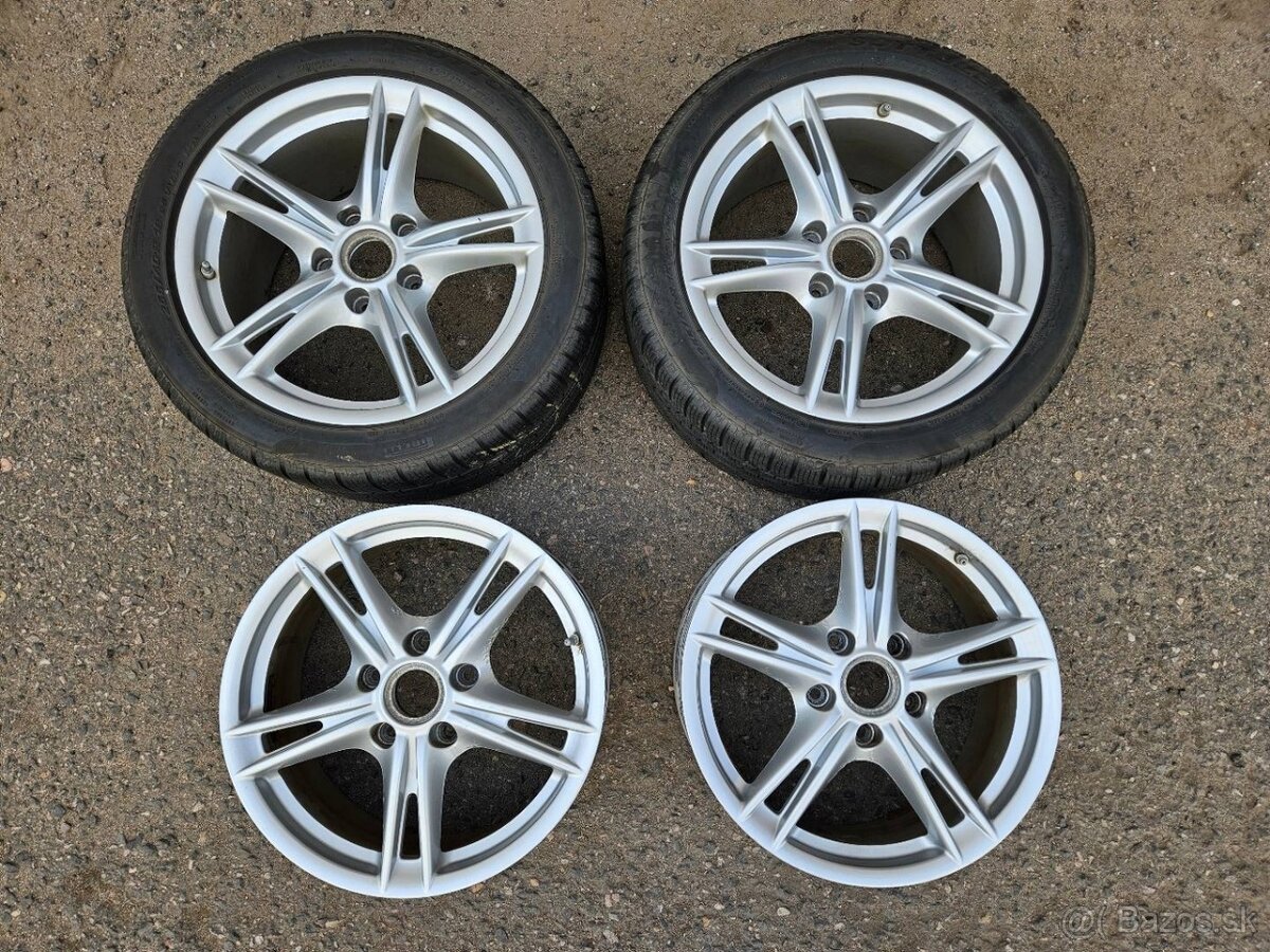 zimní r18" Porsche 5x130 dvourozměrné - 3