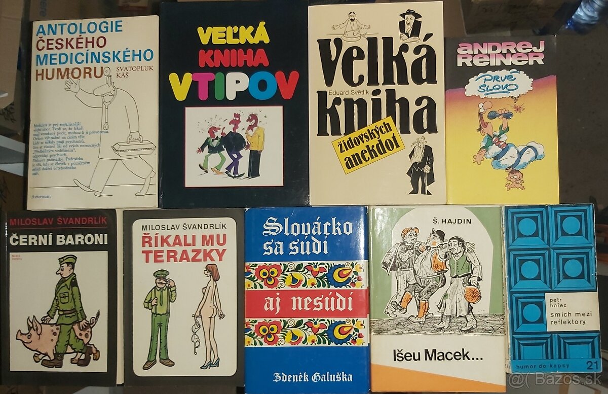 HUMORISTICKÉ KNIHY - 3