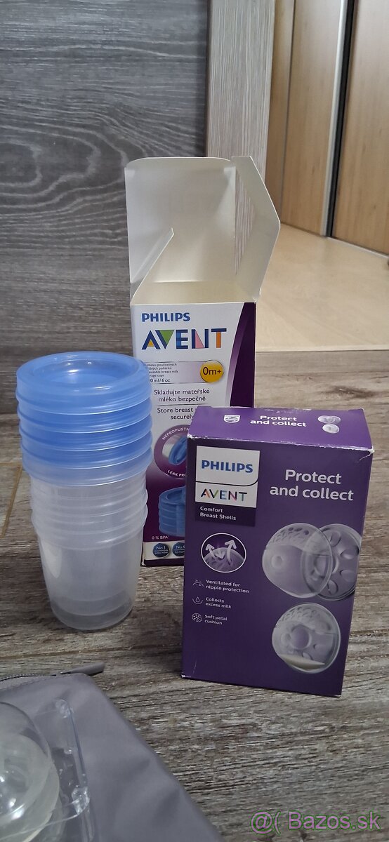 Elektrická odsávačka Philips Avent + príslušenstvo - 3