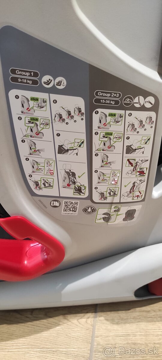 Predám autosedačku Römer Britax 3 - 3