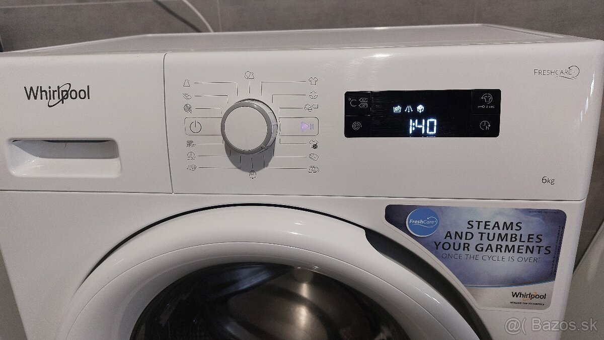 Predám práčku Whirlphool Fwsg 6kg Dovoz po Orave v cene - 3