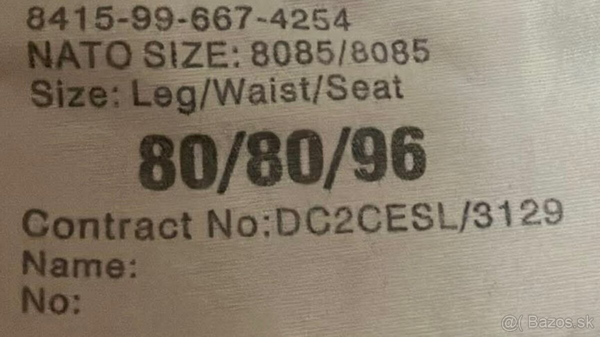 Maskáčove nohavice - 3