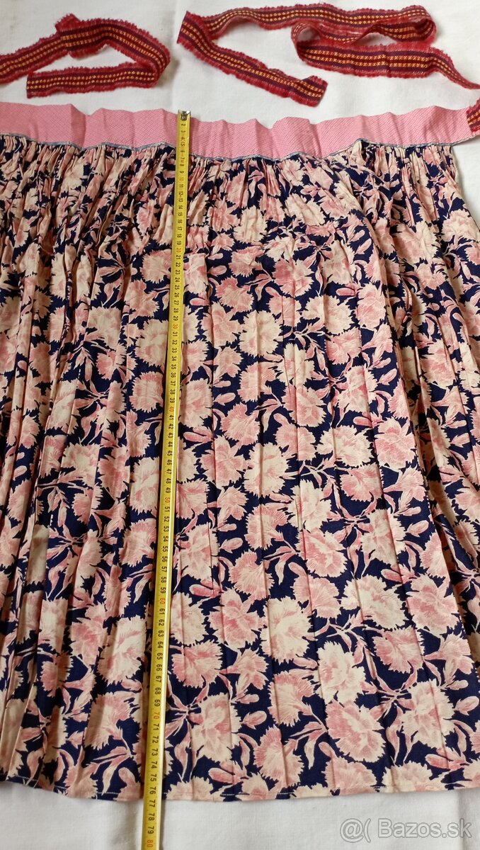 Krojové zástery... súčasť kroja - 3