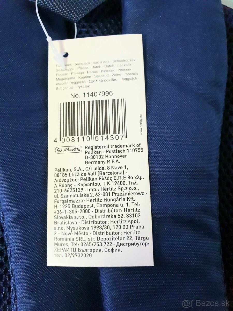 Detsky vak Herlitz - NOVY - 3