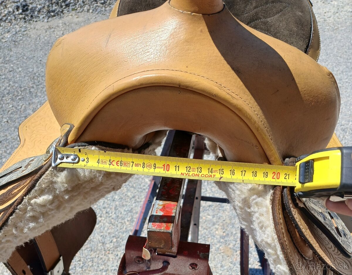 Westernové sedlo - 3