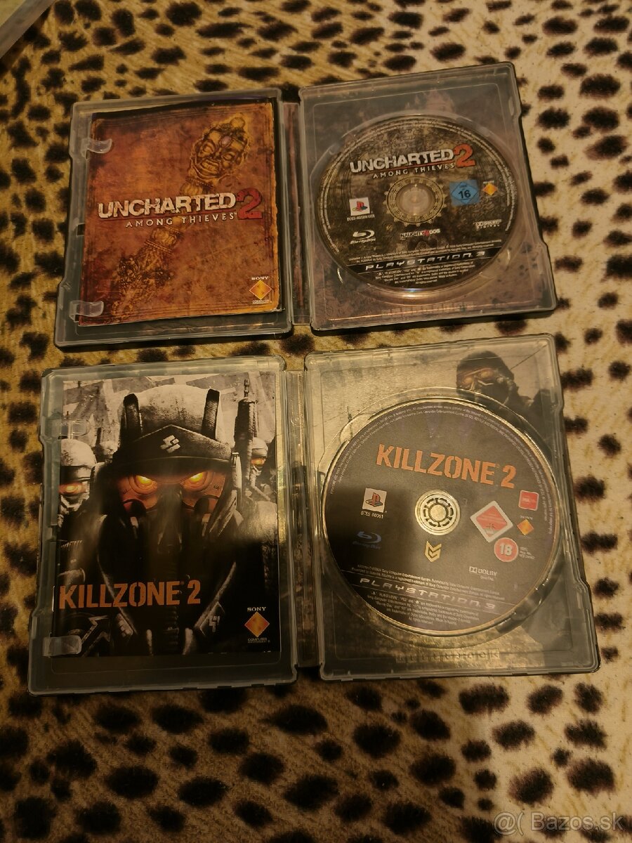 Playstation 3 Steelbook - Killzone / Uncharted - 3