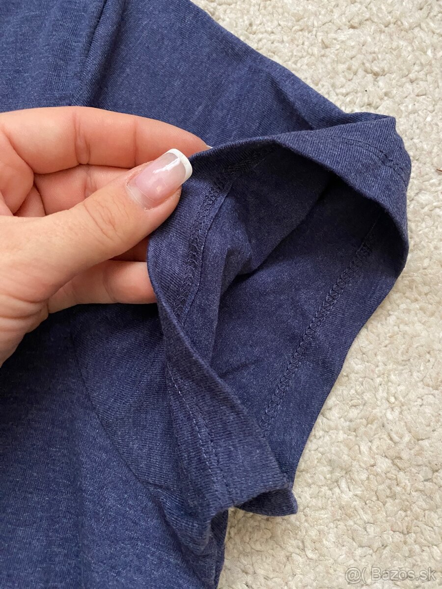 Klasické dámske tričko modré - 3