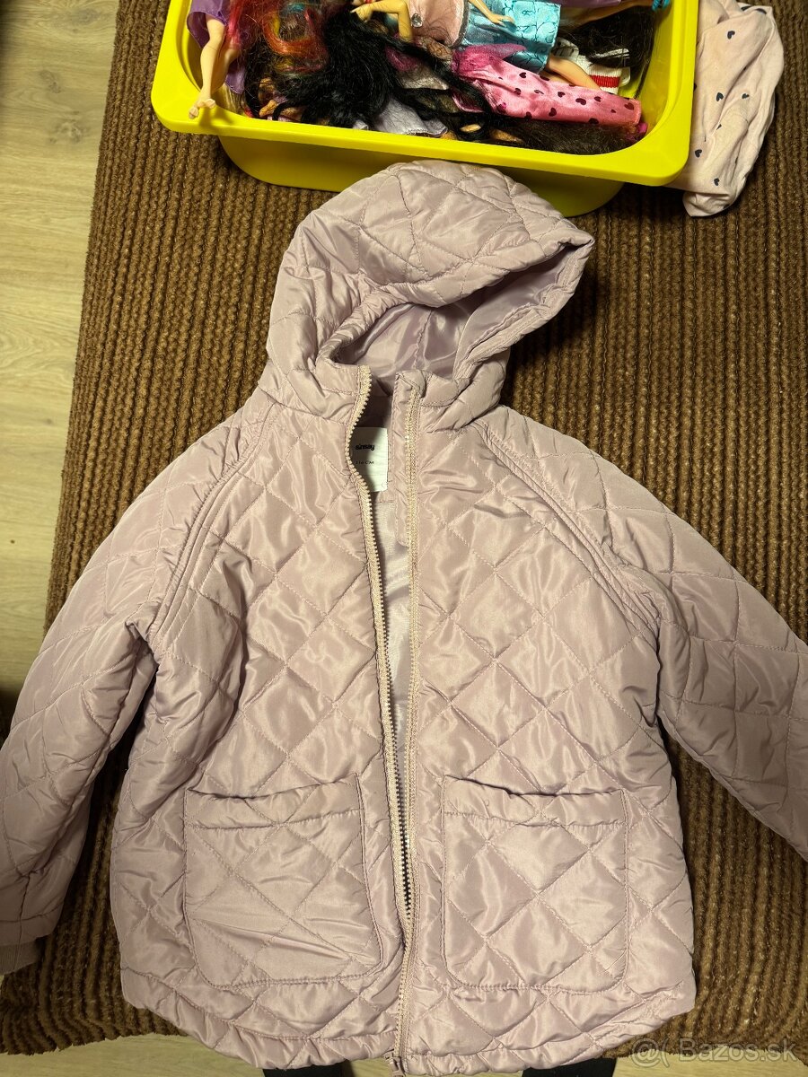 Prechodne a zimne bundy vel. 116-122 - 3