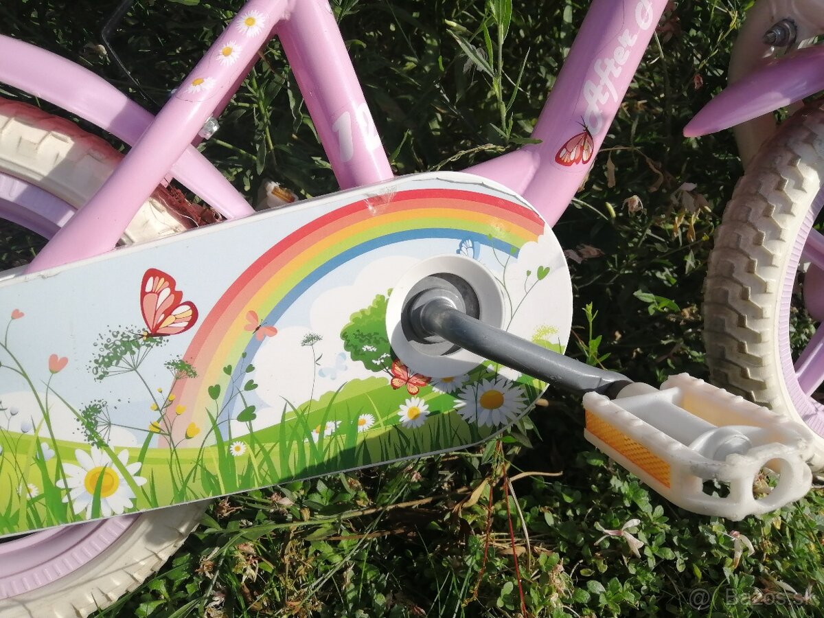 Roztomilý ružový bicykel pre dievčatko - 3