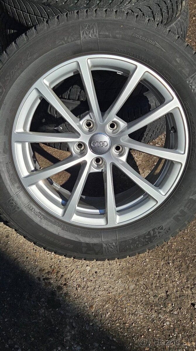 Alu kola originál Audi A4 / A6 C8 R17" Prodám - 3