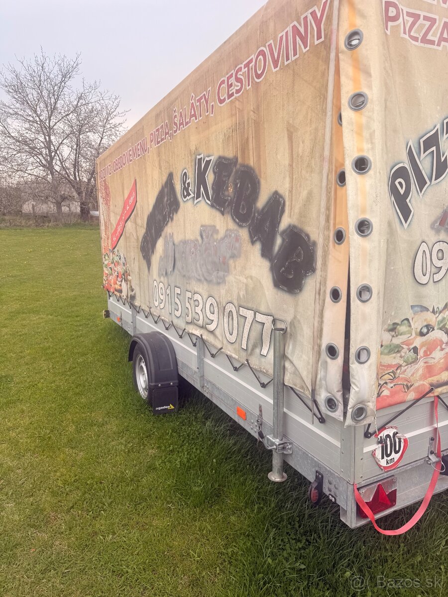 Prívesný vozík 4.5x1.8 Agados - 3