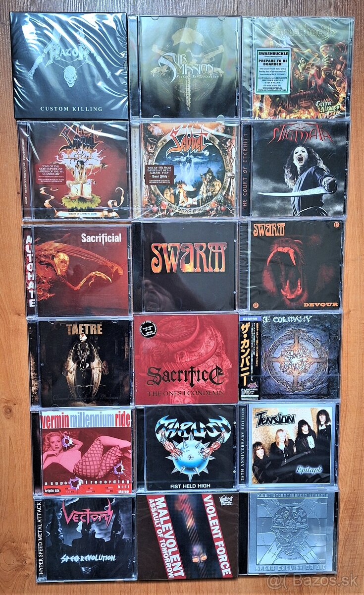 METAL CD NA PREDAJ 2 - 3