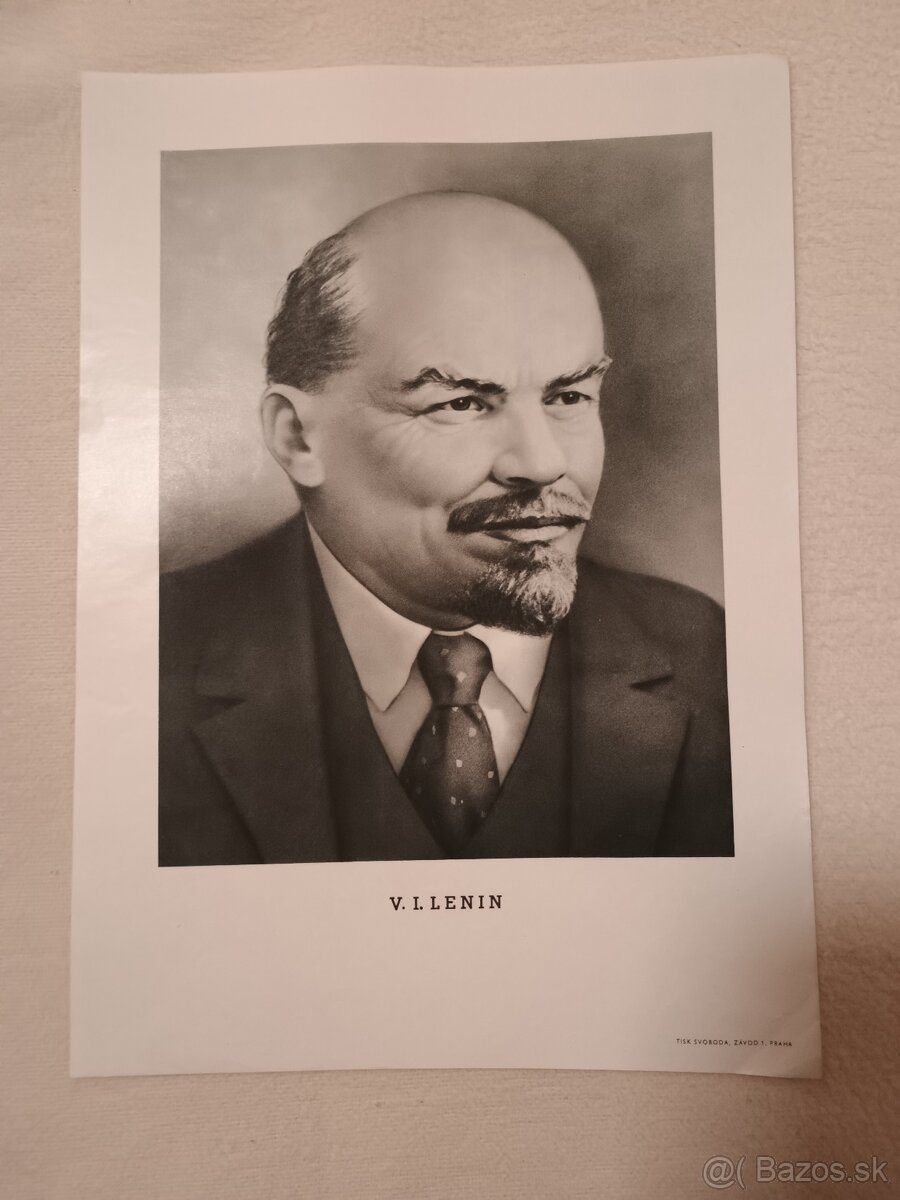 portrét Lenin 42x30cm - 3