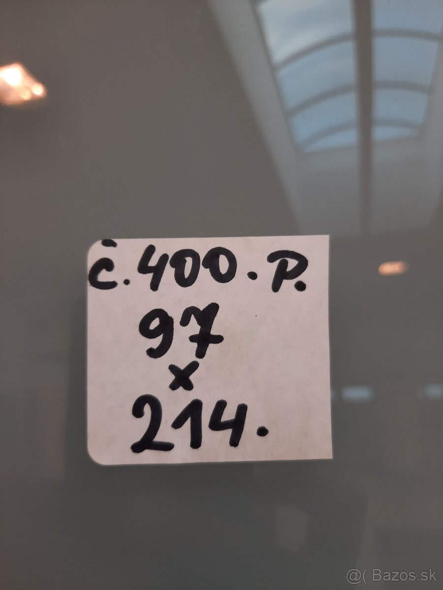 Plastové dvere Č.400 - 3