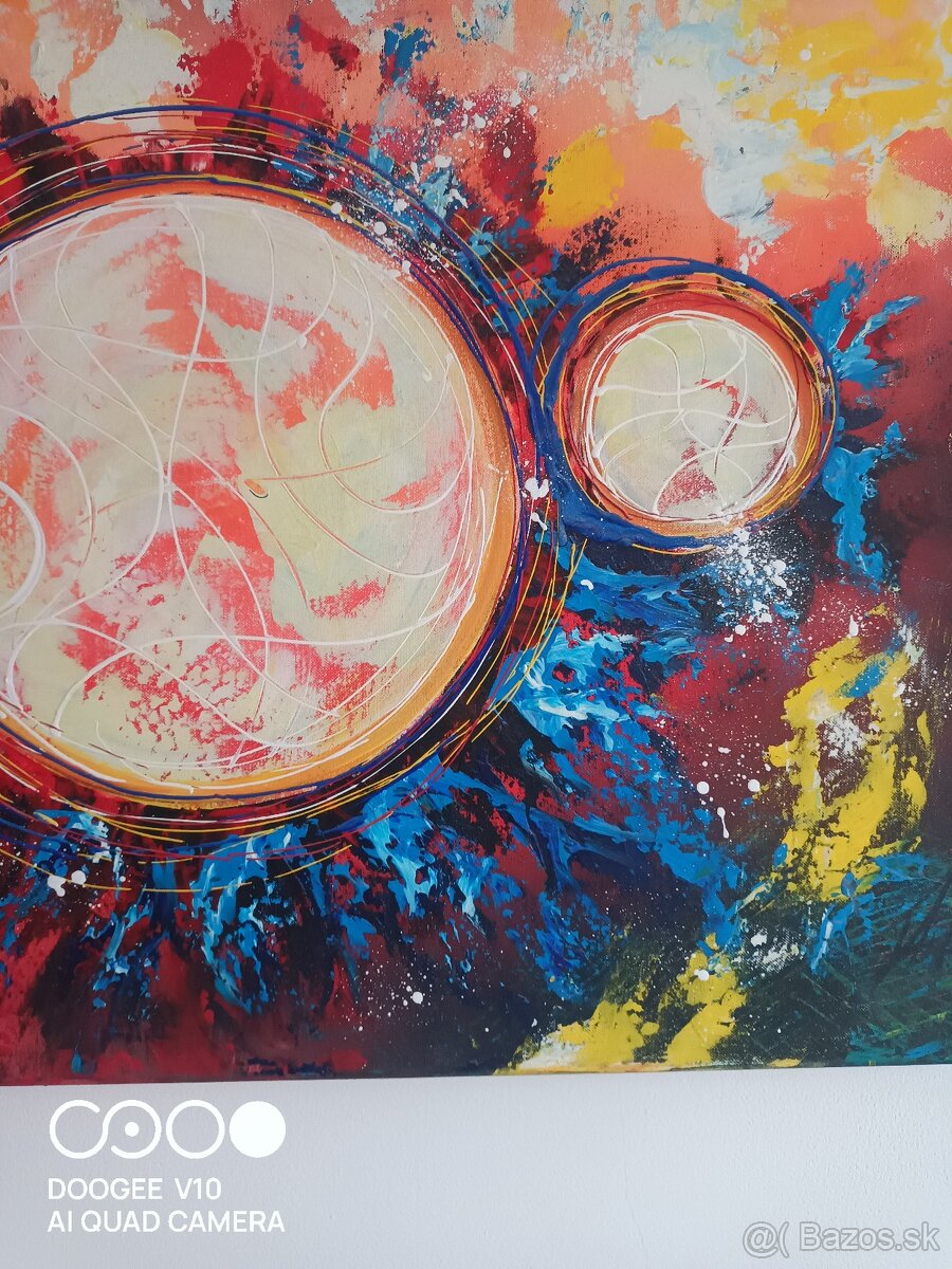 Obraz abstract akryl - 3