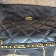 Nová luxusna kabelka CHANEL CHAIN FLAP bag čierna - 3