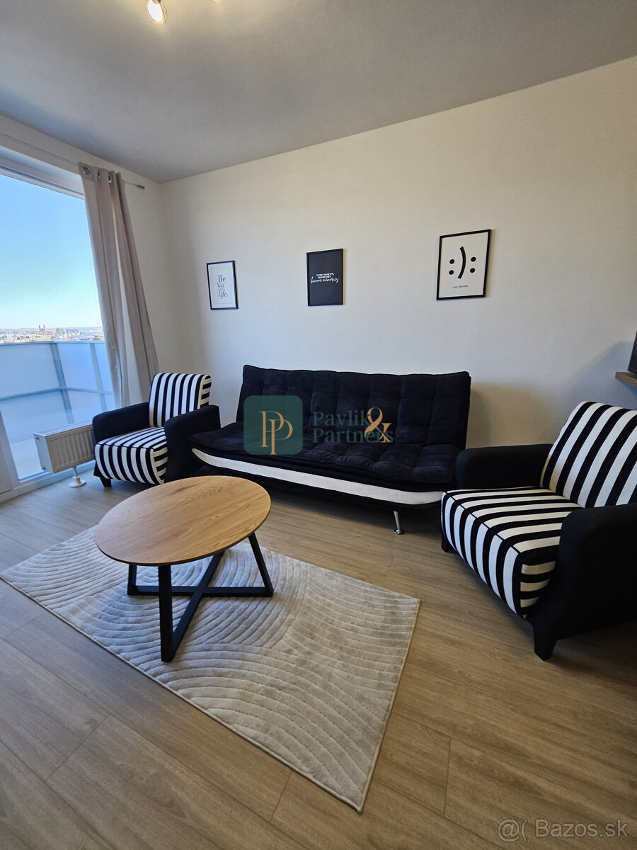 Prenájom krásny 2 izbový byt, teraska, parkovacie miesto - 3