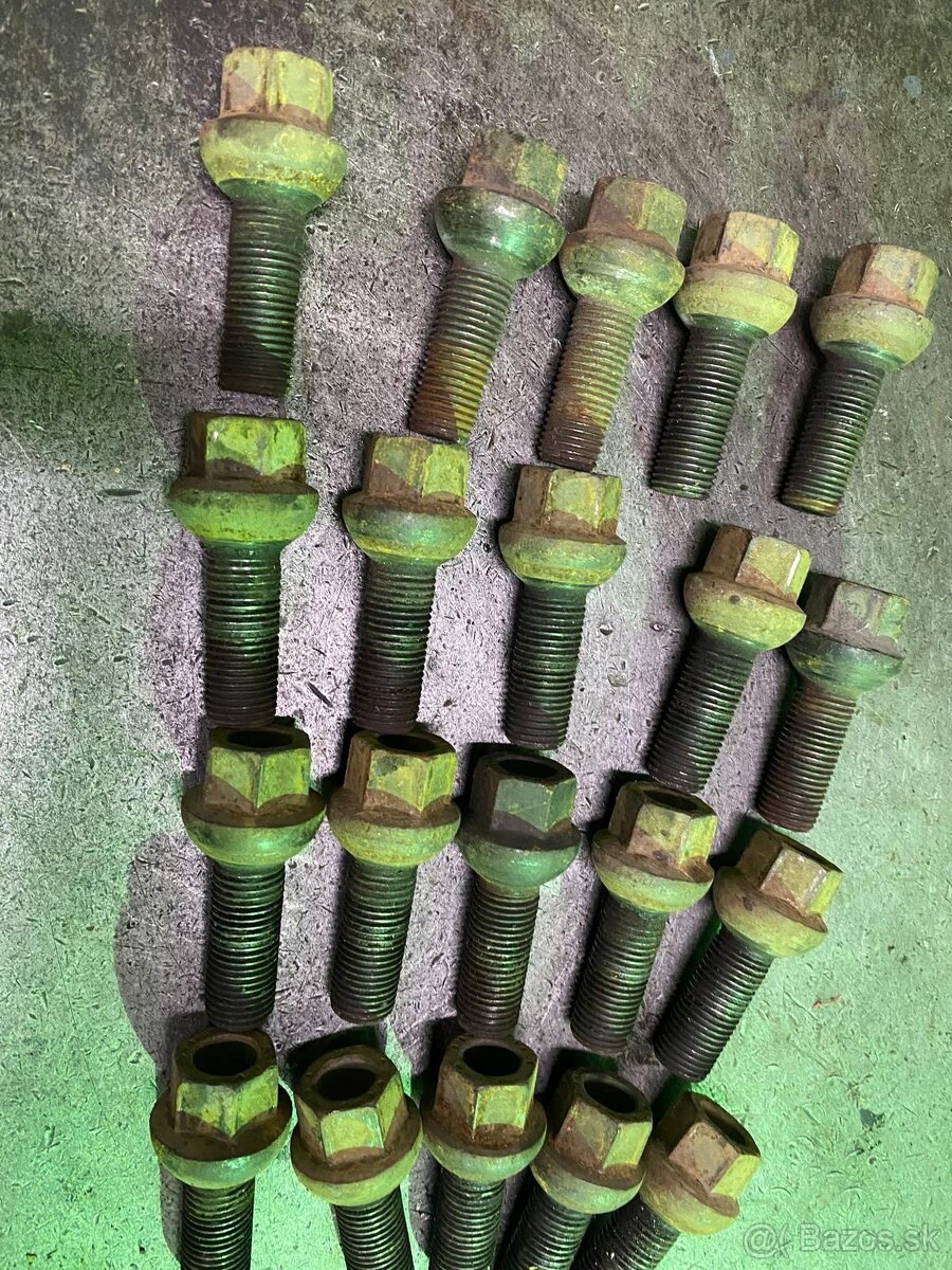 Predám 20ks originál šróby do kolies do VW sharan - 3