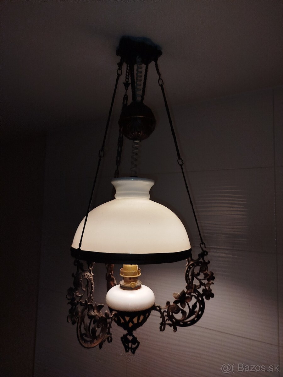 Predám starožitný luster - 3