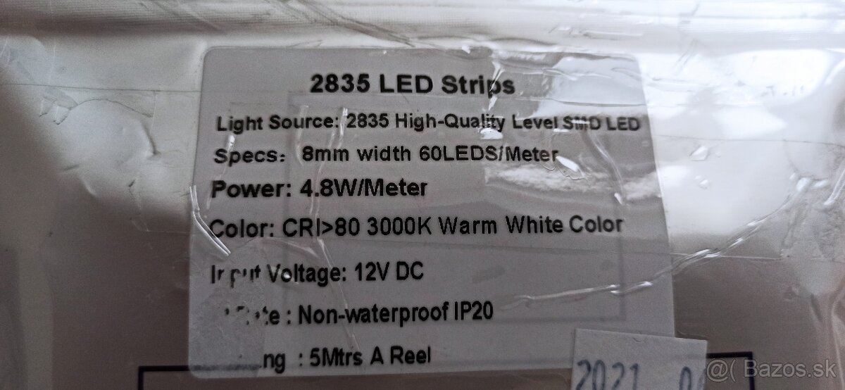 LED pasiky + Trafo 12V/24W - 3