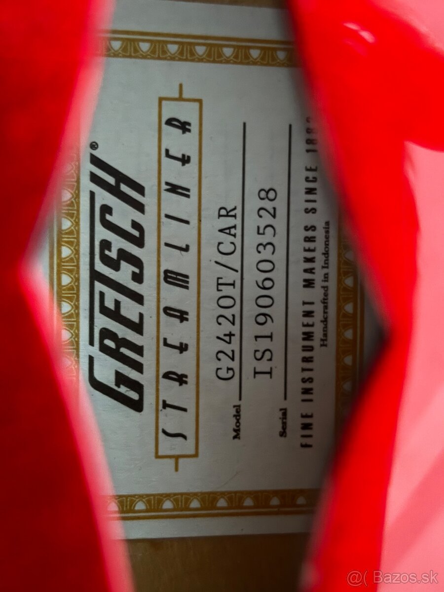 Gretsch Streamliner G2420T Candy Apple Red - 3