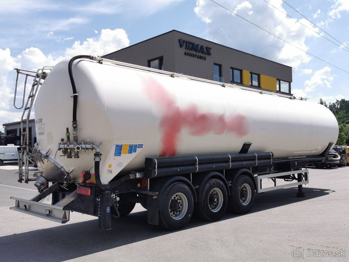 Prodám cisternový návěs FELDBINDER KIP 63m3 silo - 3