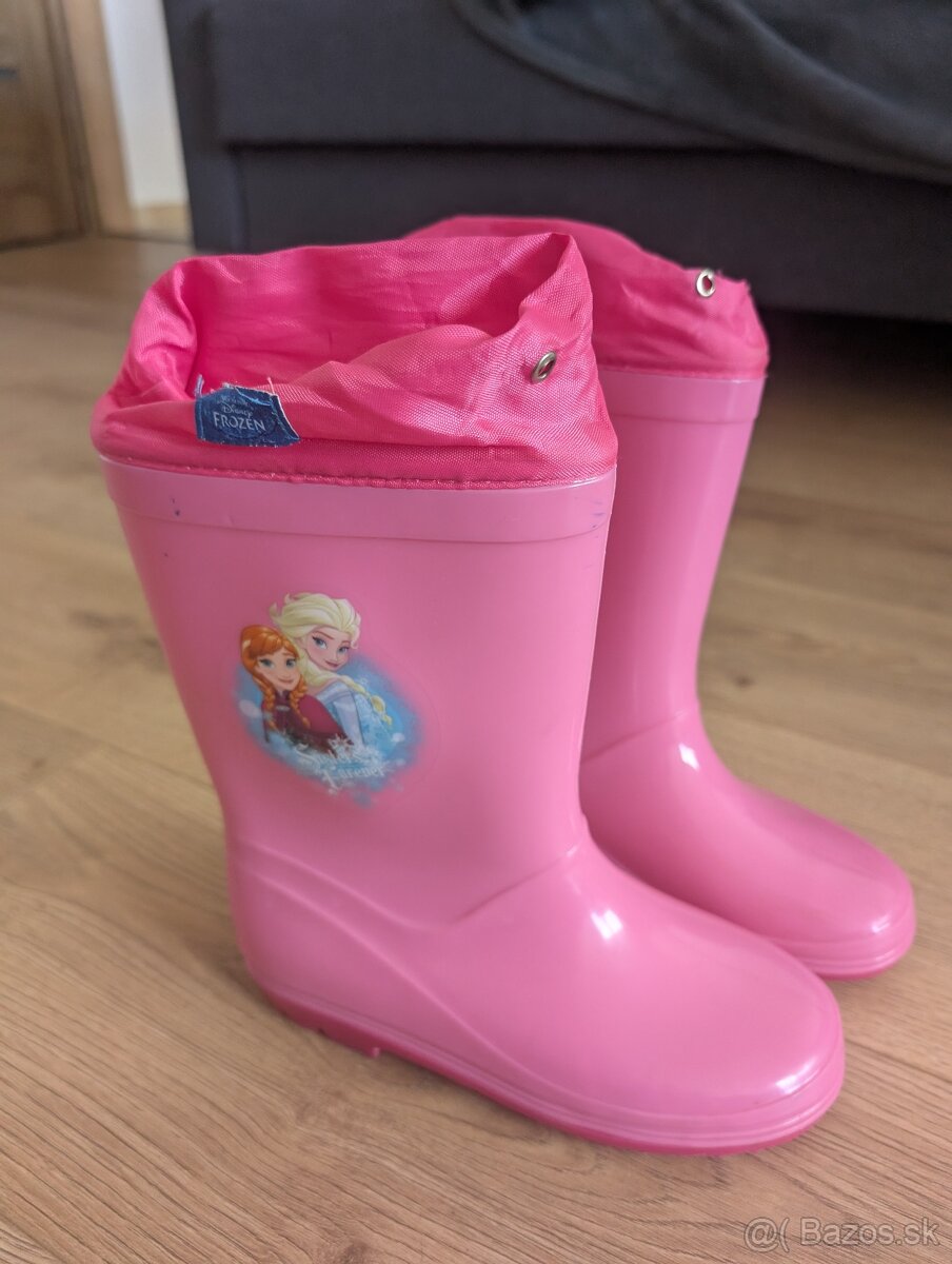 Detske gumaky velkost 32 ruzove - 3