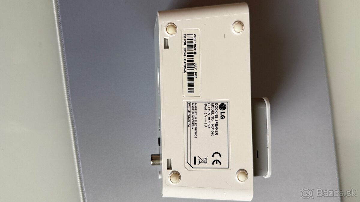 Rádio budík retro LG - 3