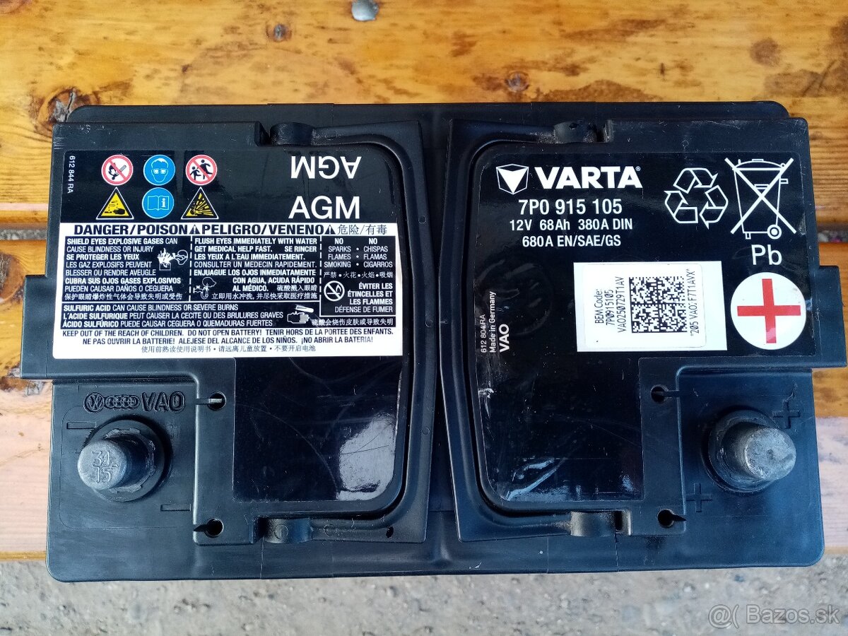 AUTOBATÉRIA - AKUMULÁTOR - Baterka ..12v - 3