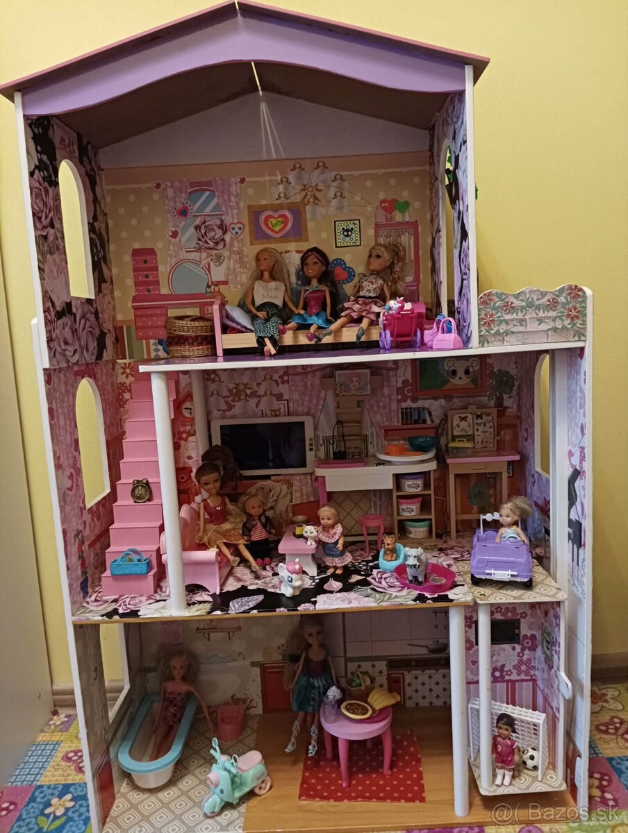 Barbie domček - 3