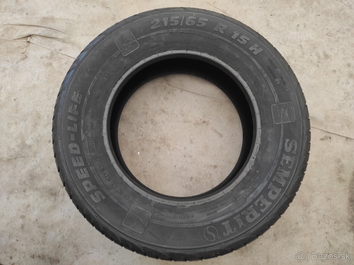 Letné pneumatiky 215/65 R15 Semperit - 3
