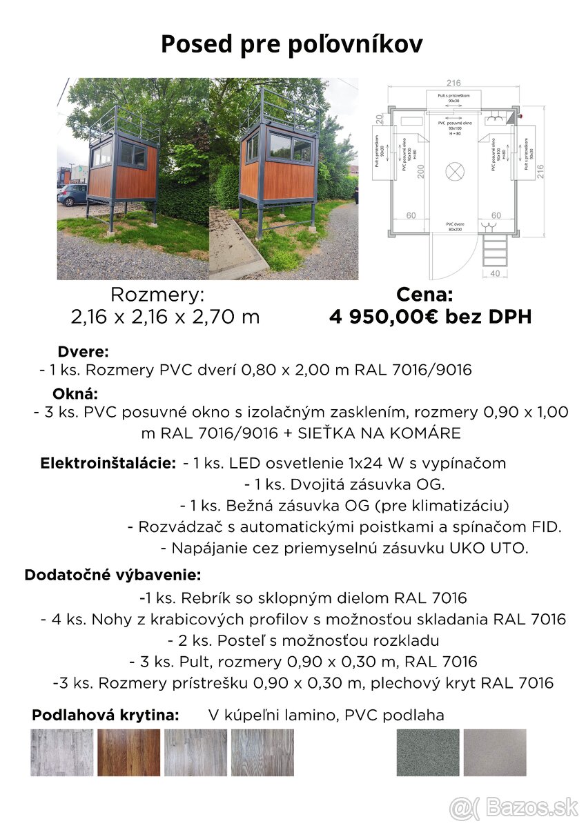 ✅ PREDAJ: POSED pre poľovníkov, 5 m2, celá SR - 3