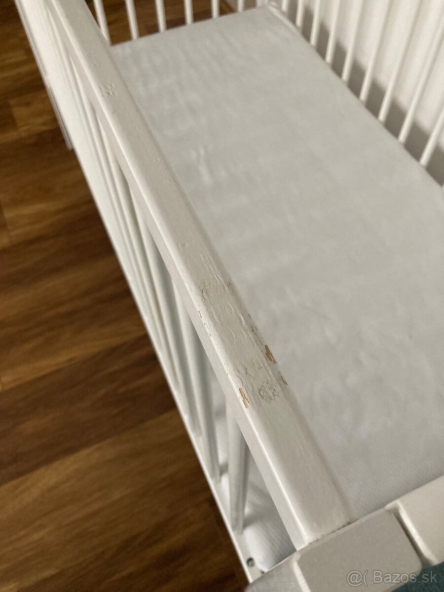 Detská drevená postieľka Drewex - 3