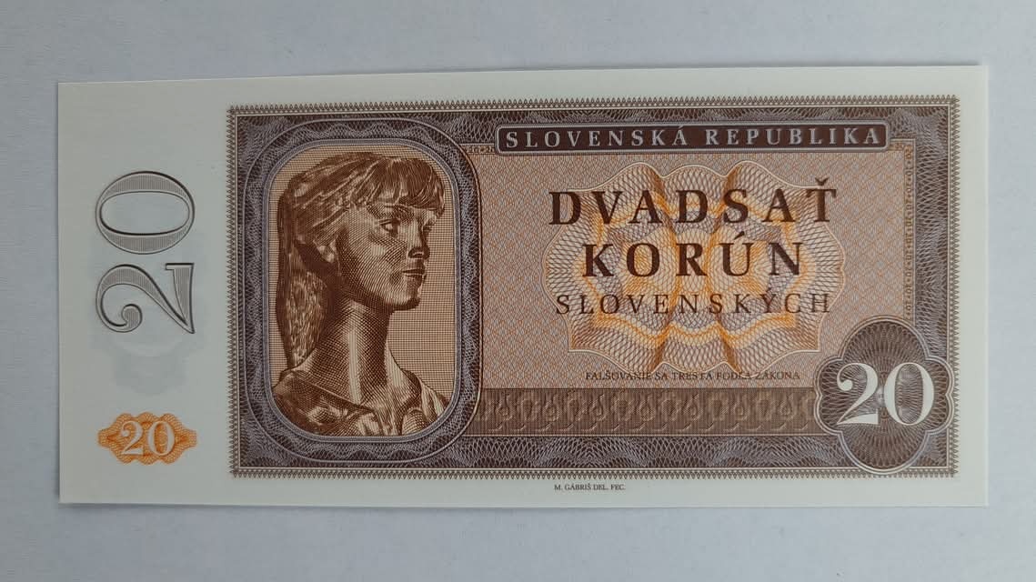 Vzácné bankovky Matej Gábriš, všetko UNC - 3