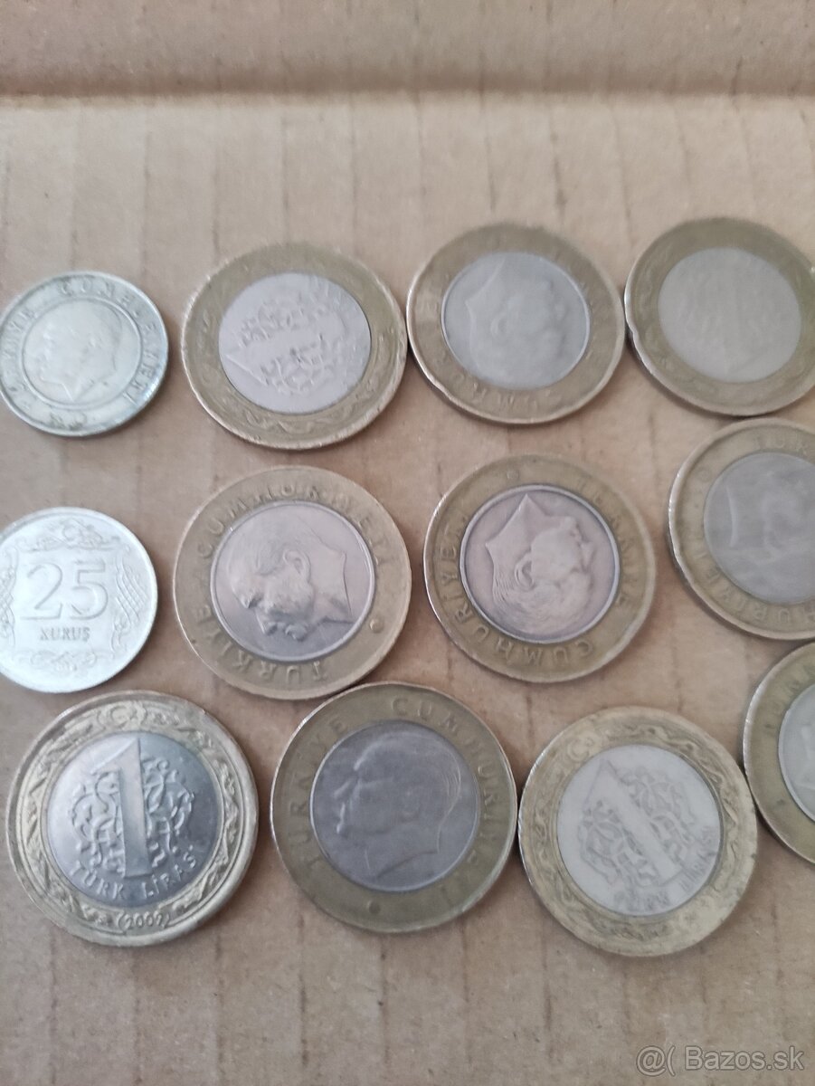 Turecké mince. - 3