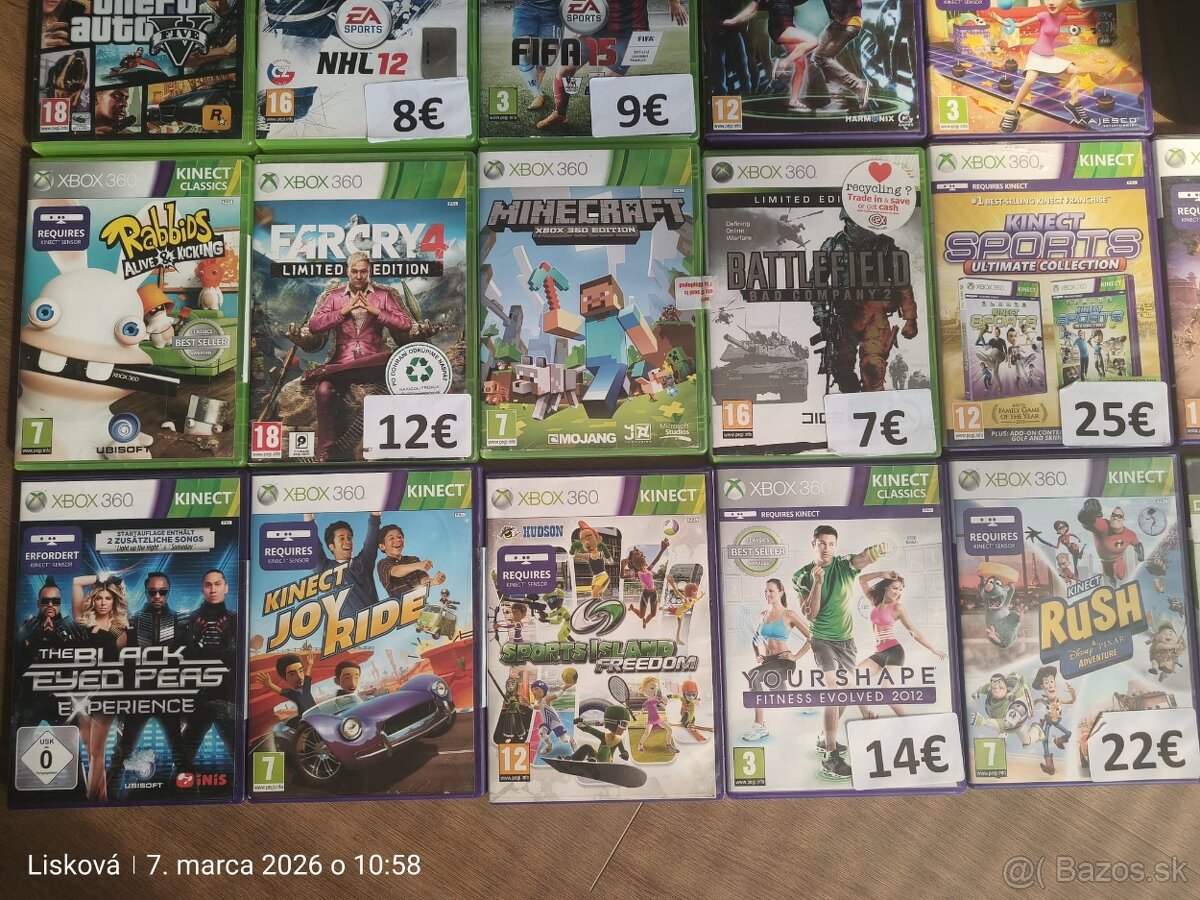 XBOX 360 Kinect - komplet - 3