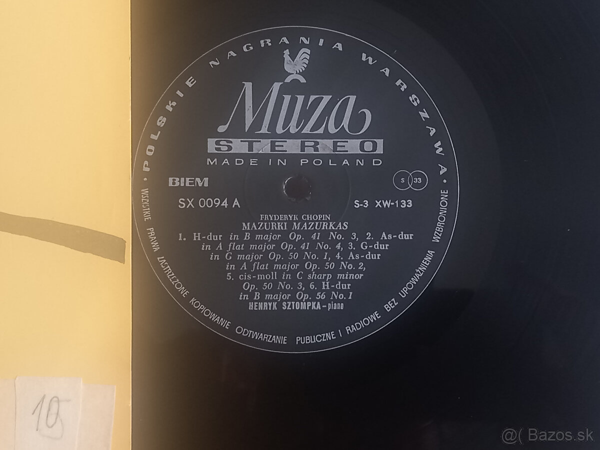 LP platňa č. 11 - 3