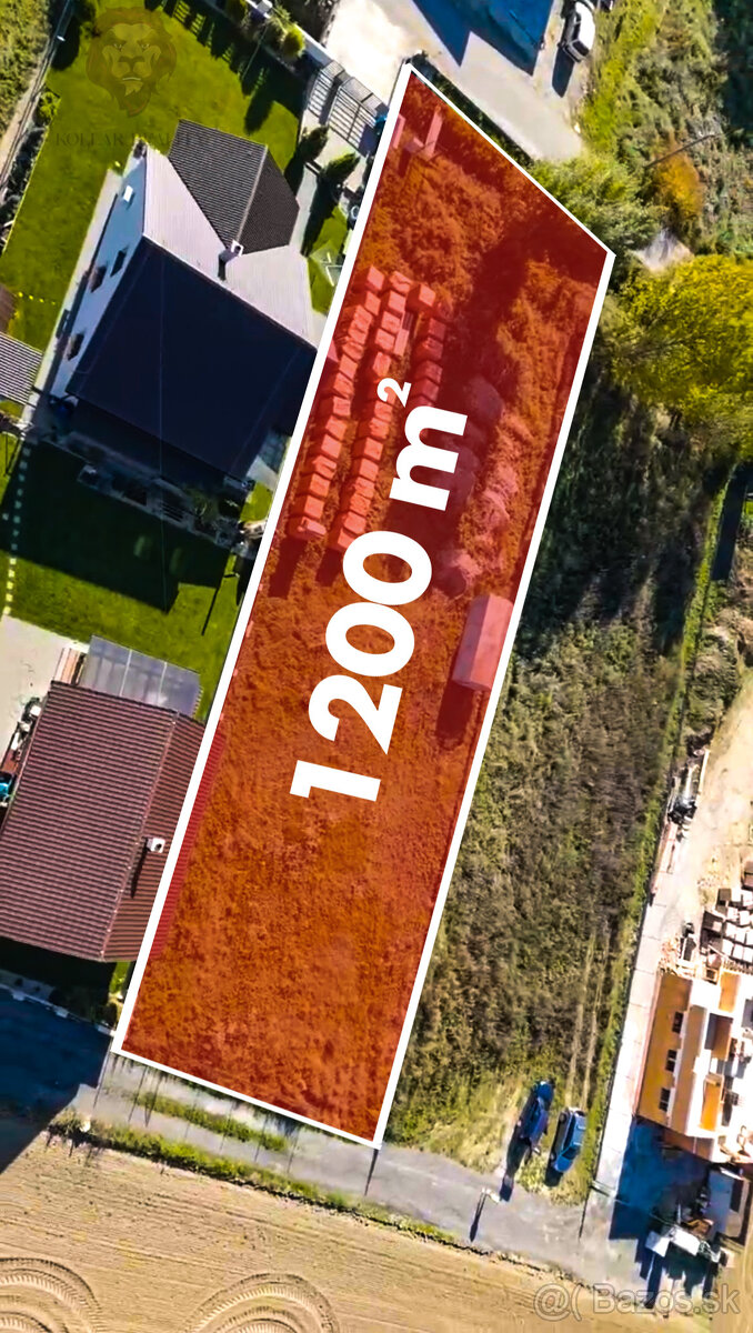 2 Pozemky na predaj – Skalka nad Váhom, Trenčín 2x 600m2 - 3