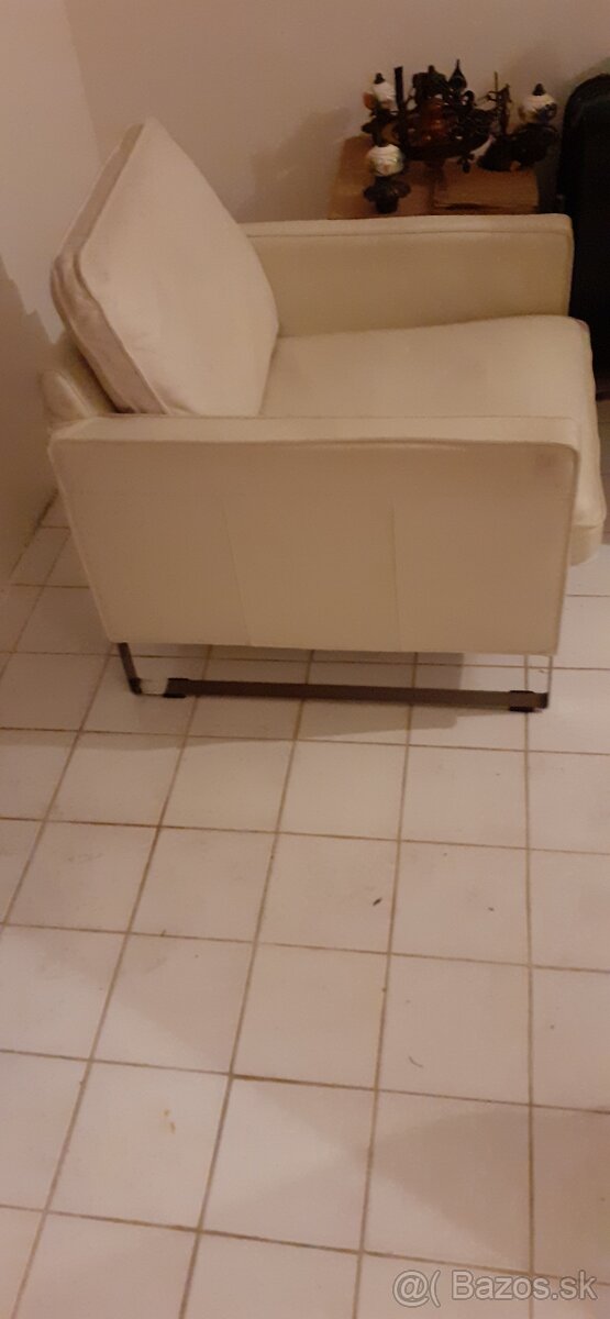 Kreslo celokoženne-dizajnové - 3