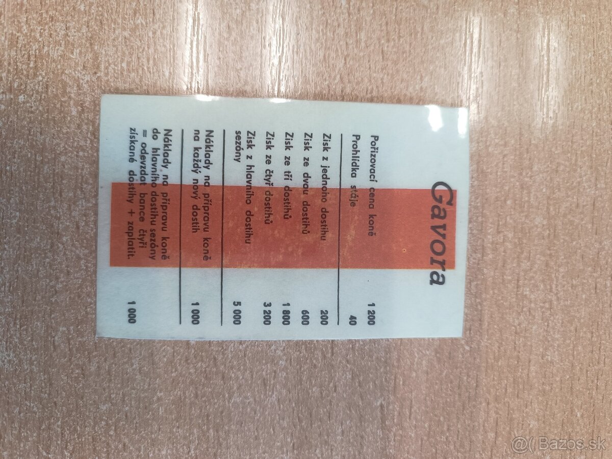 Dostihy a sázky RETRO - 3