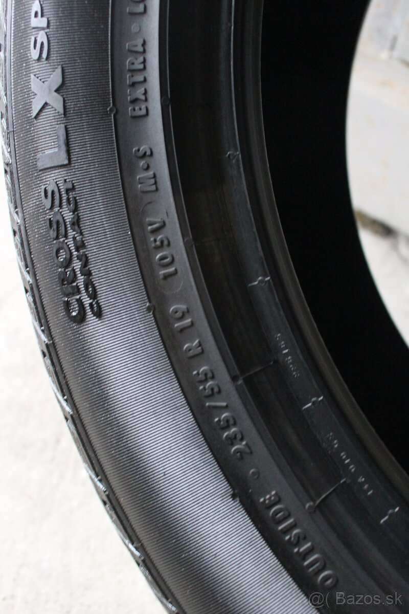 CONTINENTAL....Zimné Pneumatiky..235/55 r19../SUV/..6mm - 3