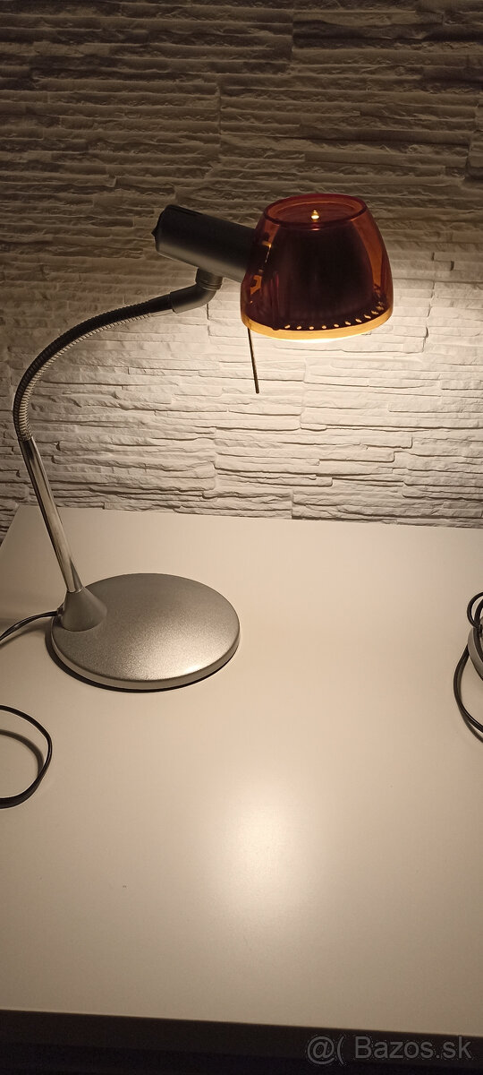 Stolná lampa - oranžová - 3