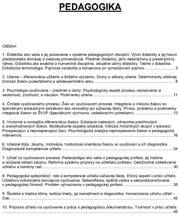 Vypracované štátnicové otázky - učiteľstvo anglického jazyka - 3