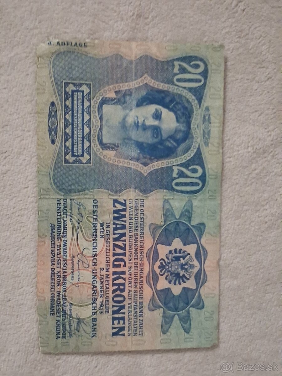 Starožitné bankovky - 3