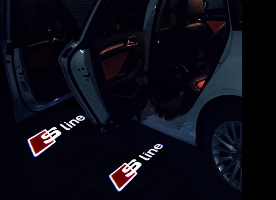 Logo LED projektory do dveri - hologramy - 3