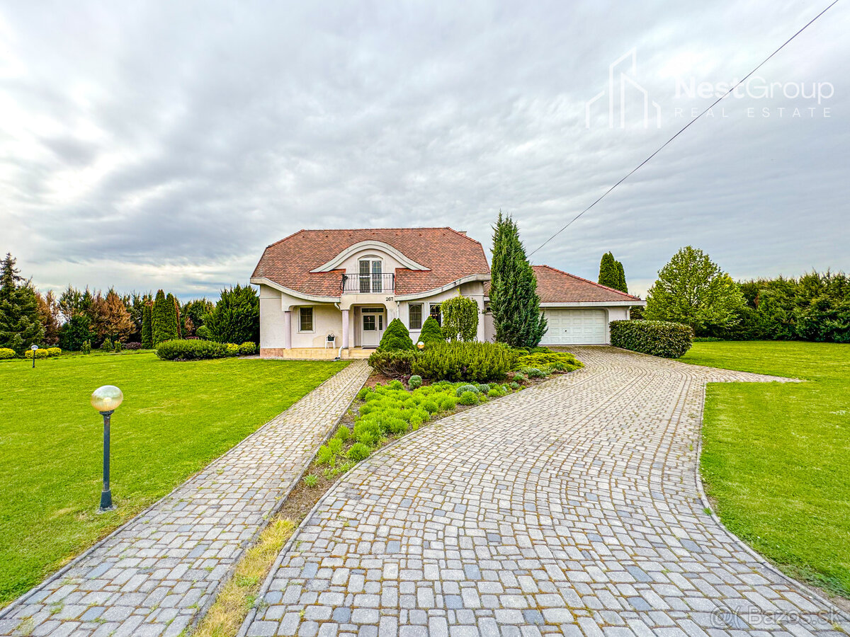 ZNÍŽENÁ CENA6- IZBOVÝ RD S DVOJGARÁŽOU,VEĽKÝ POZEMOK 1,65HA - 3