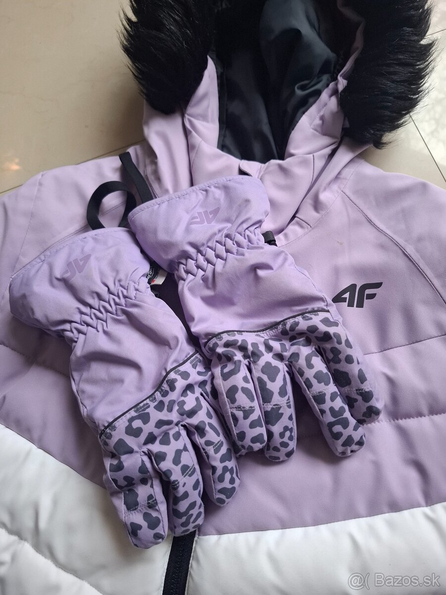 Dievčenská lyžiarska bunda 164 - 3