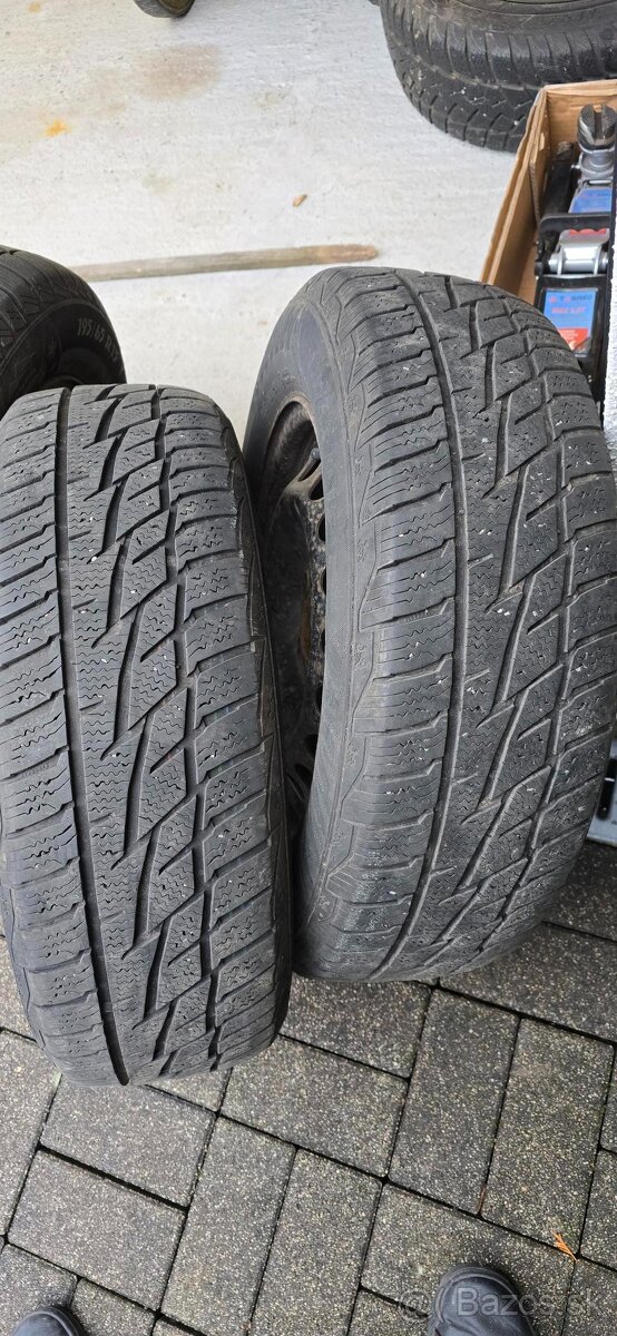 Zimné pneumatiky 195/65 r15 (2xMatador nordica+2x Sibirsnow) - 3