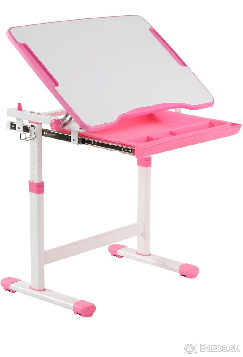 Detsky písací stôl nastaviteľný, rastúci - 3