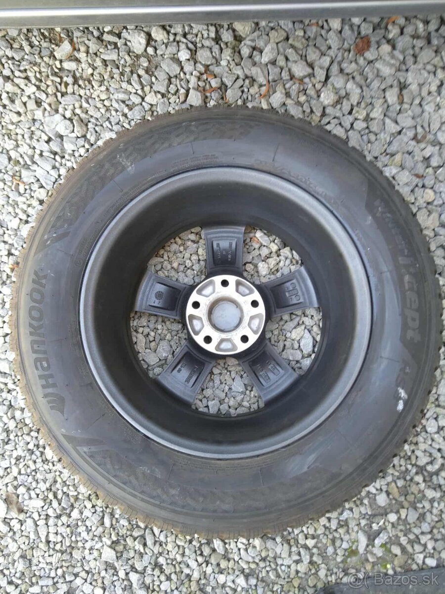 Alu DEZENT 5 x 114,3 R 16 + TPMS + zimné 215/65 R16. - 3